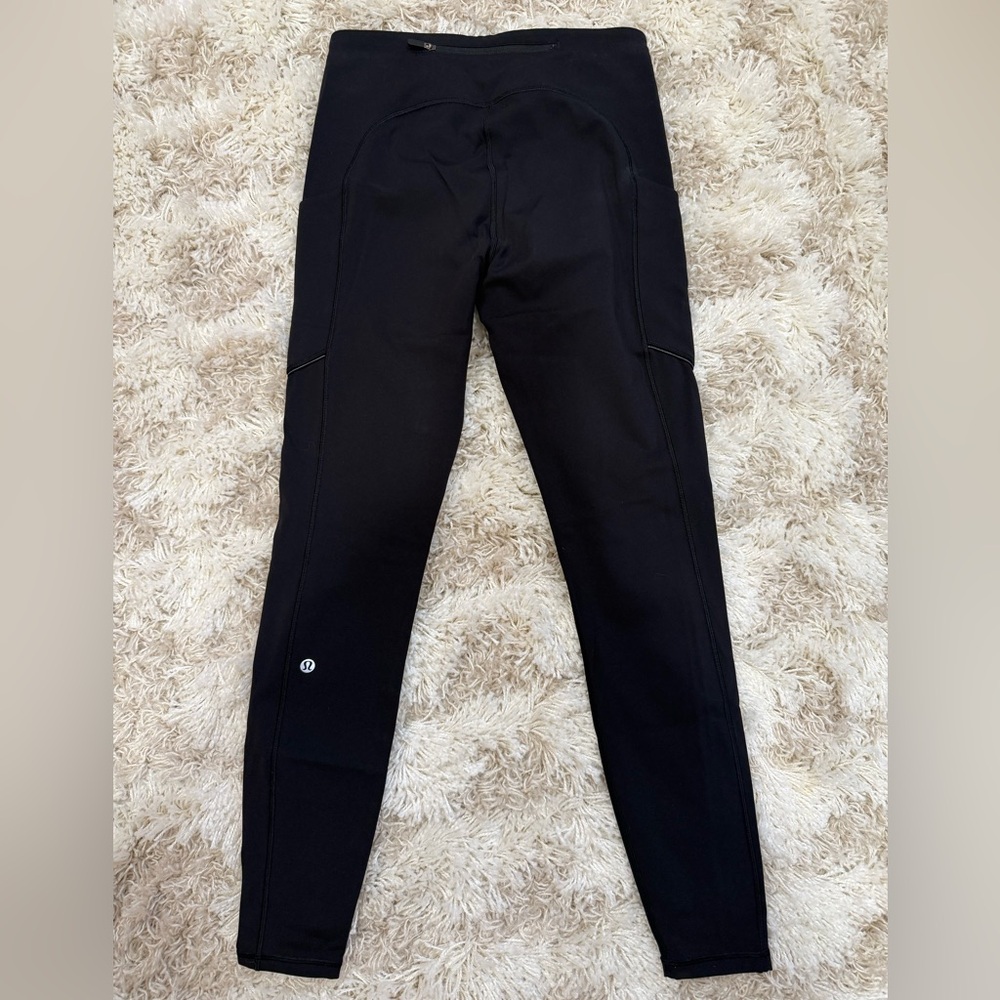 Lululemon Athletica Black Running Leggings Size- 6 - Picture 2 of 8